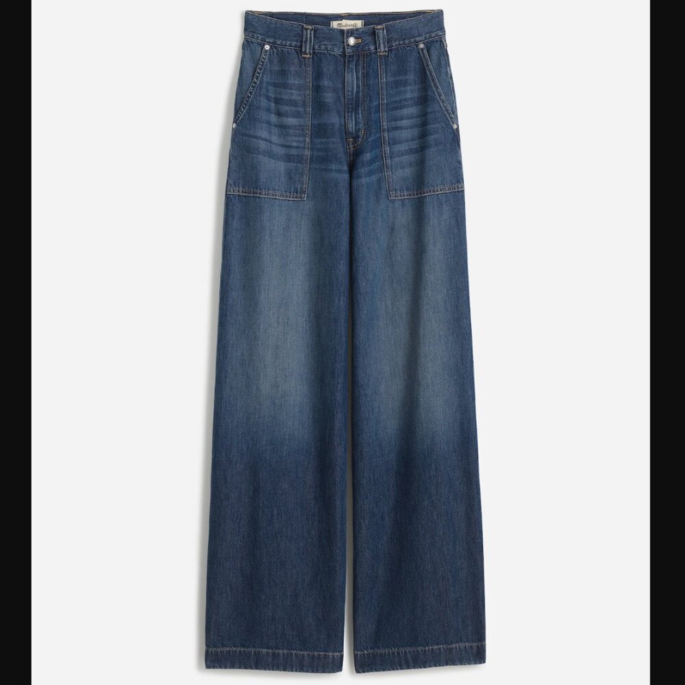 Madewell 24 Superwide-Leg Jeans: Airy Denim Edition